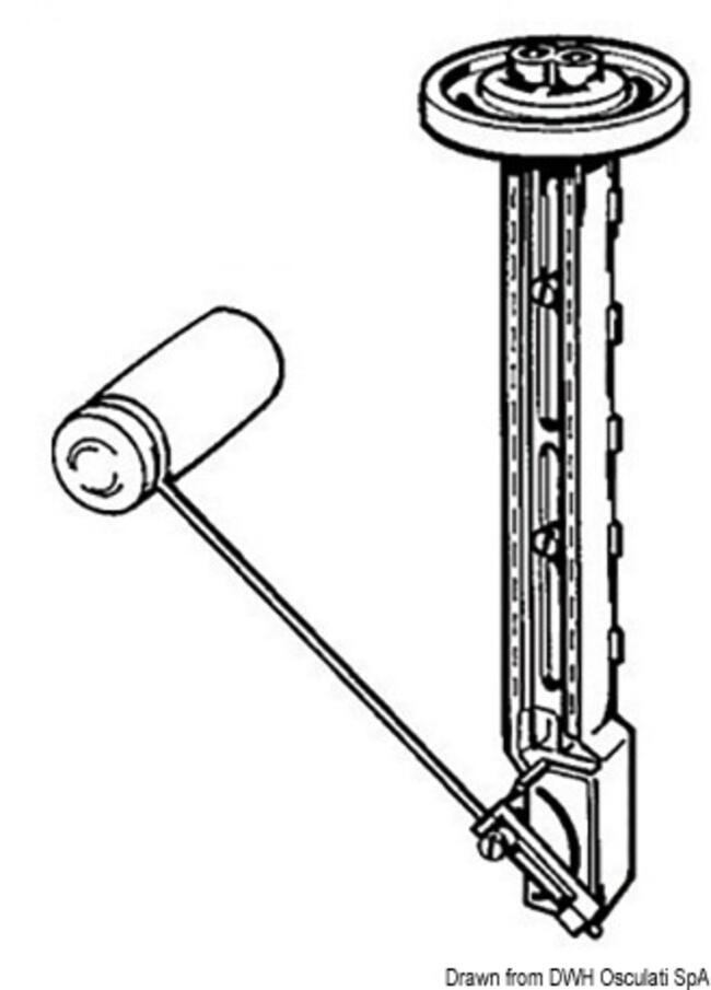 Galleggiante A Leva Per Carburante 150-605 Mm